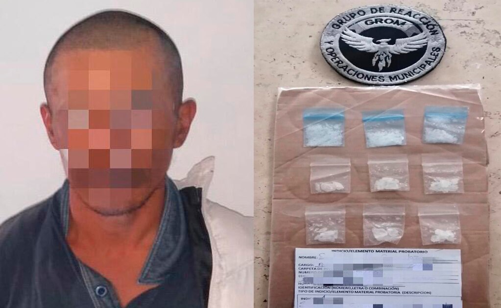 Aseguran a hombre con droga en Los Magueyes 