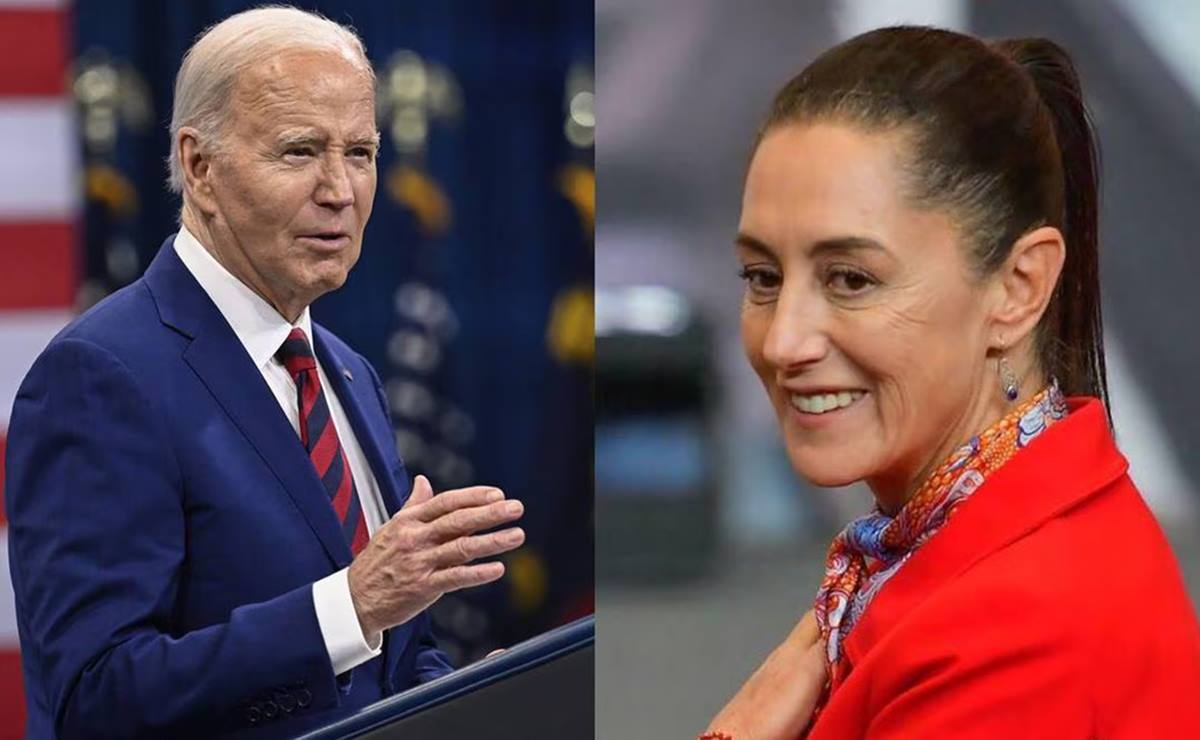 Joe Biden felicita a Claudia Sheinbaum por su triunfo; llama a trabajar "estrechamente". Foto: Archivo