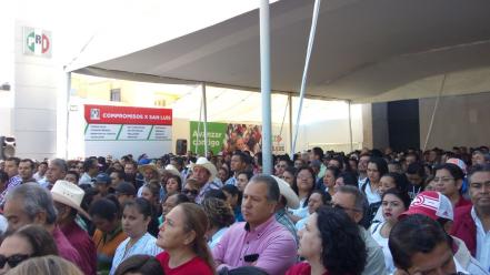 PRI inició campaña electoral con mensaje de Meade