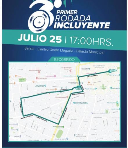 DIF municipal realizará la primera “Rodada incluyente”