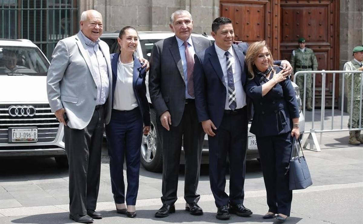 Tras reunión en Palacio Nacional, busca Gallardo que potosinos reciban al menos un programa social