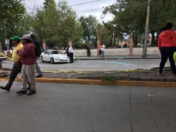 Accidente en barrio de Tlaxcala, reportan un lesionado