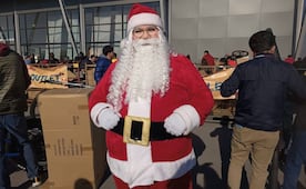 Del cuadrilátero a Santa Claus: la doble vida de un luchador potosino