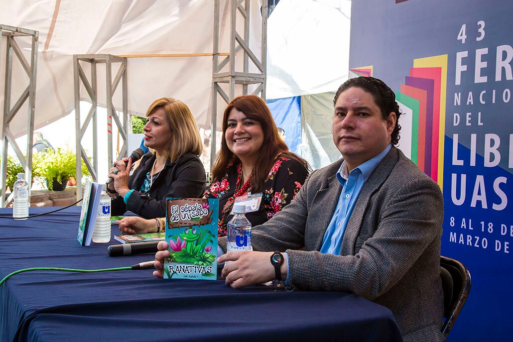 Feria Nacional del Libro presenta “El sépala de un sapo, ranativas”