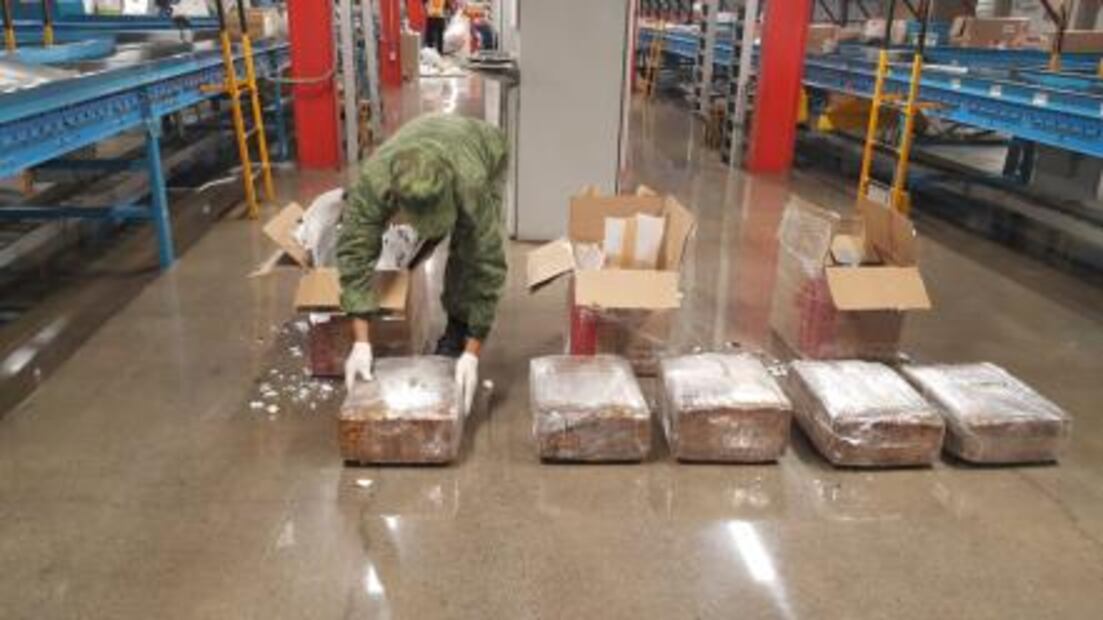 Aseguran 60 kilogramos de marihuana en aeropuerto de SLP