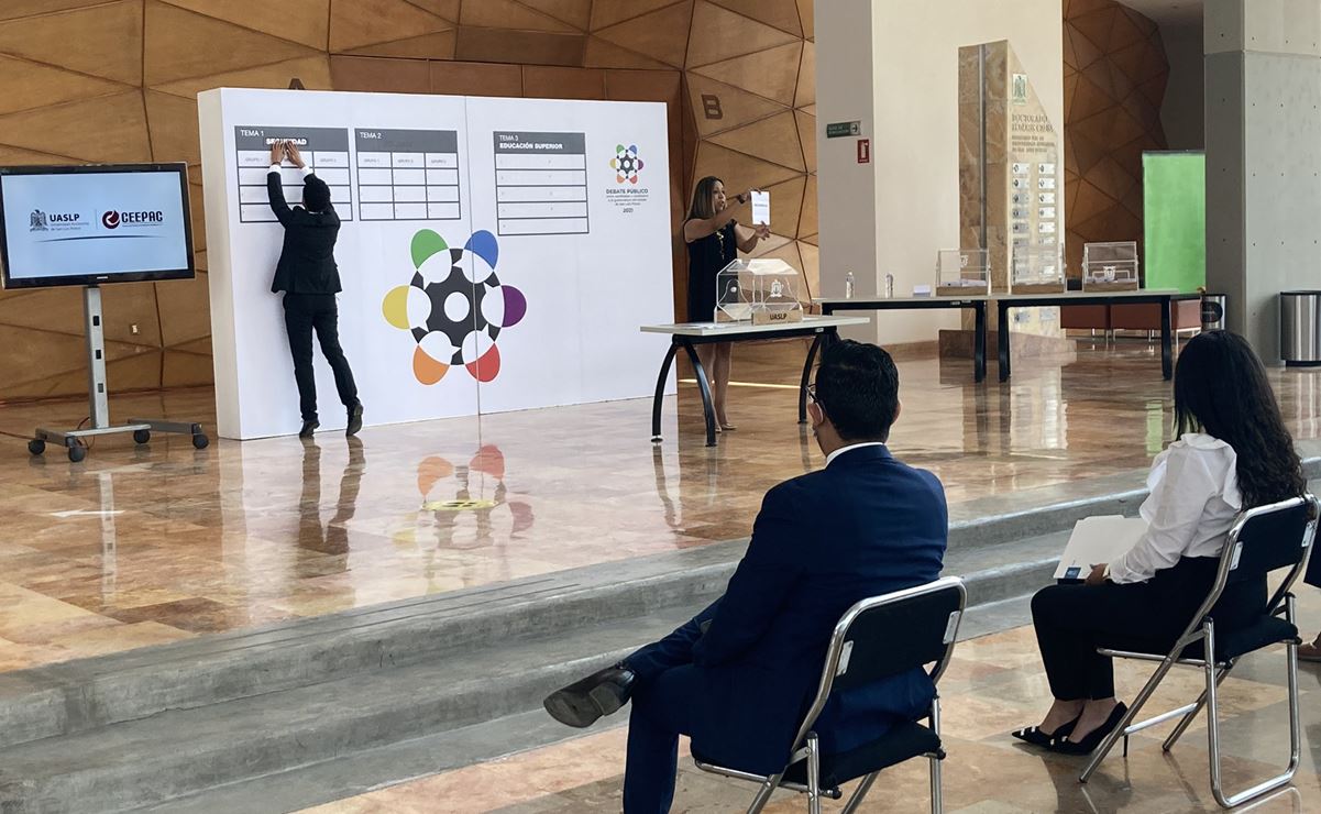 Elecciones SLP: Estos serán los temas y orden para debate de candidatos a la gubernatura