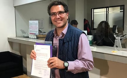 Ríos Piter pide registro como candidato presidencial