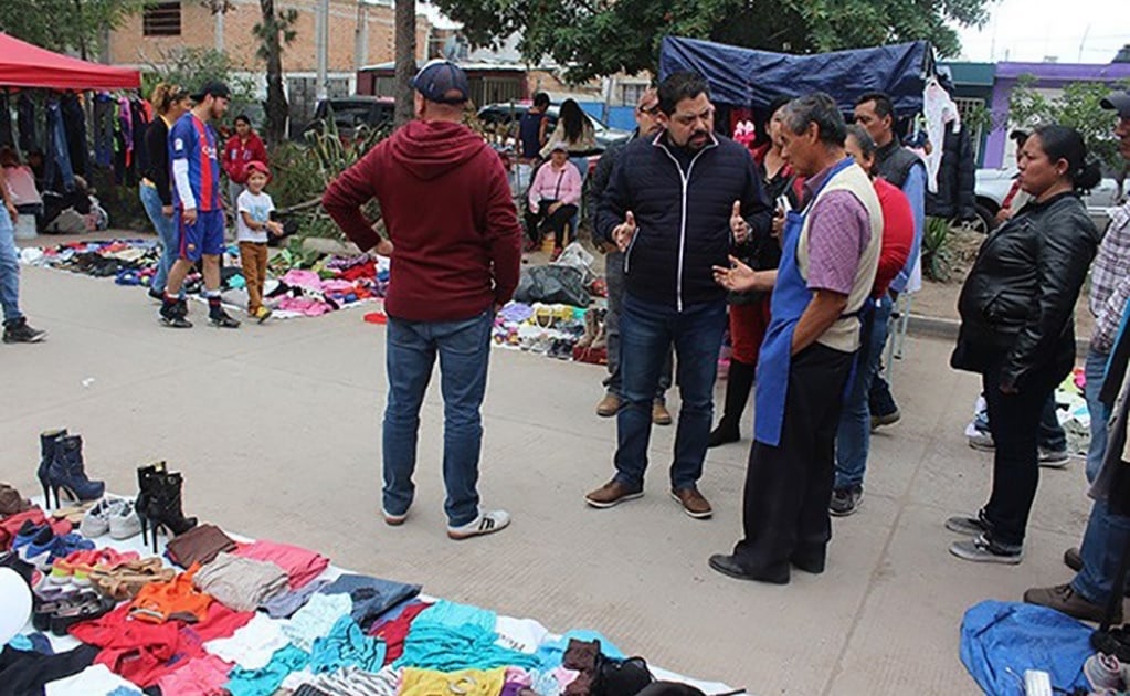 Vendedores del tianguis Las Vías anuncian que se instalarán este domingo