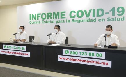 Tres fallecimientos y 54 casos nuevos de Covid-19 se registran este domingo en SLP