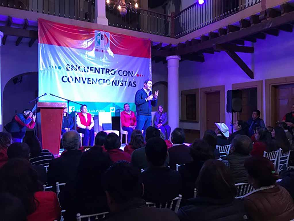 Luis Mahbub se reunió con militancia priísta en el Altiplano