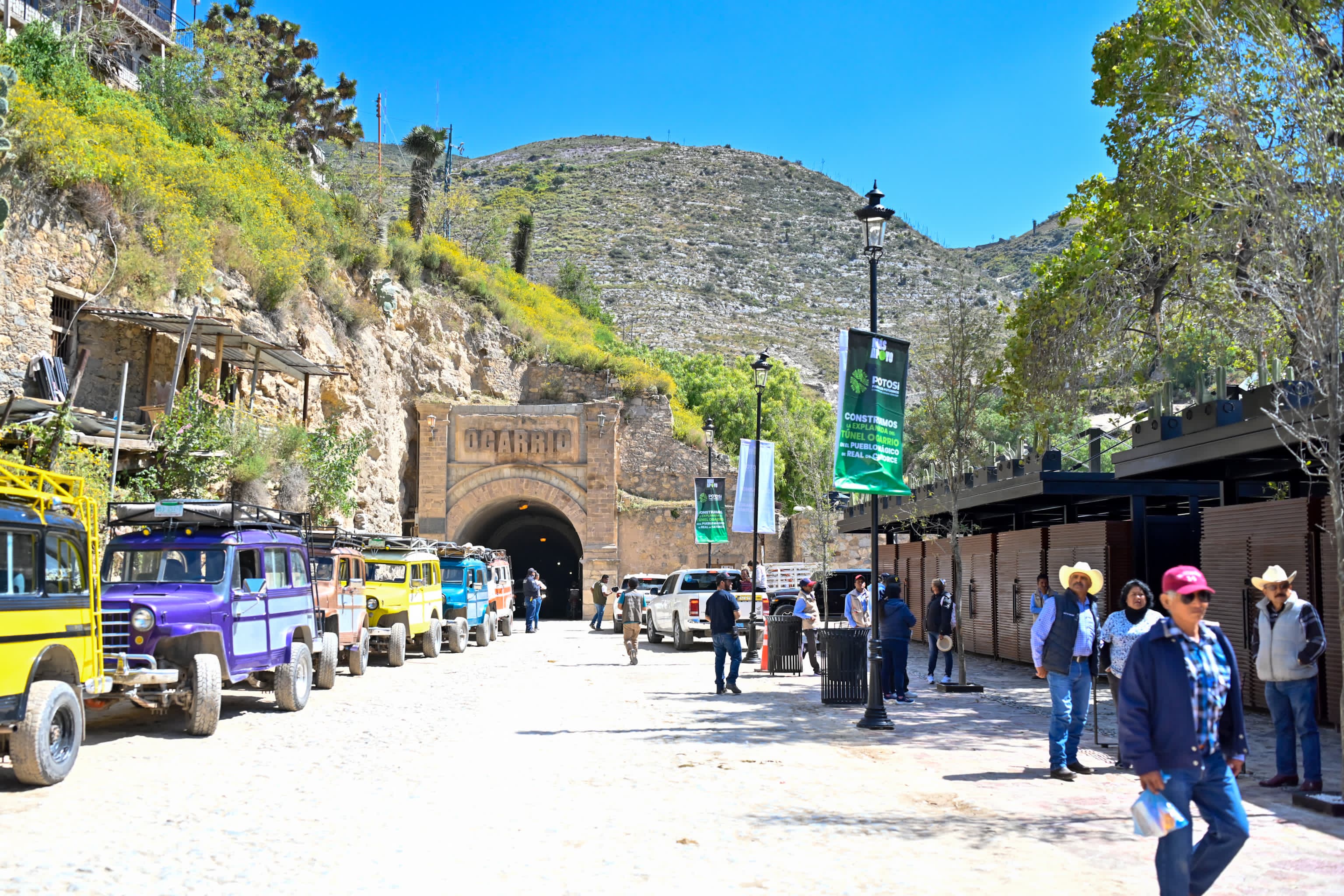 FOTOS: El Ogarrio, nueva plaza comercial en Real de Catorce, ¡mira cómo quedó!