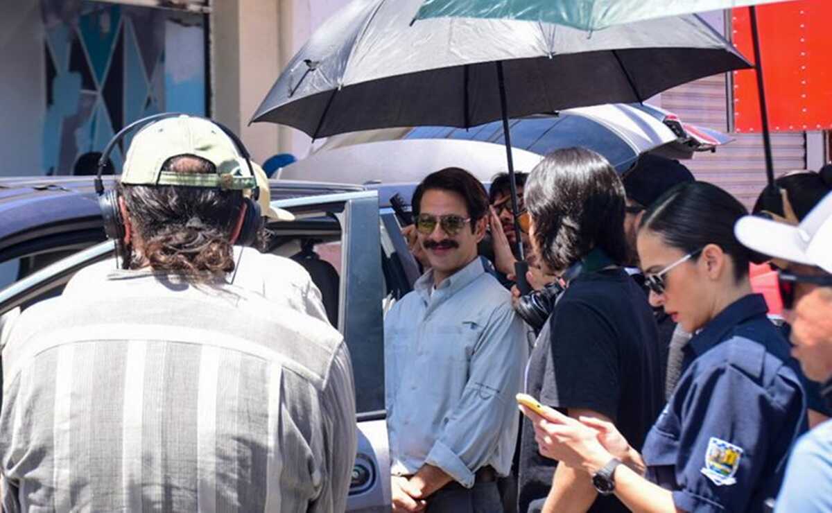 Actor Miguel Rodarte participa en escenas de serie cómica en el municipio de Soledad