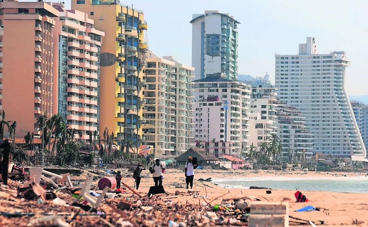 Daños por el huracán Otis en Acapulco: Foto: Archivo