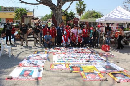 Realizan emotivo homenaje a víctimas de Pirasol, desaparecidas en 2010
