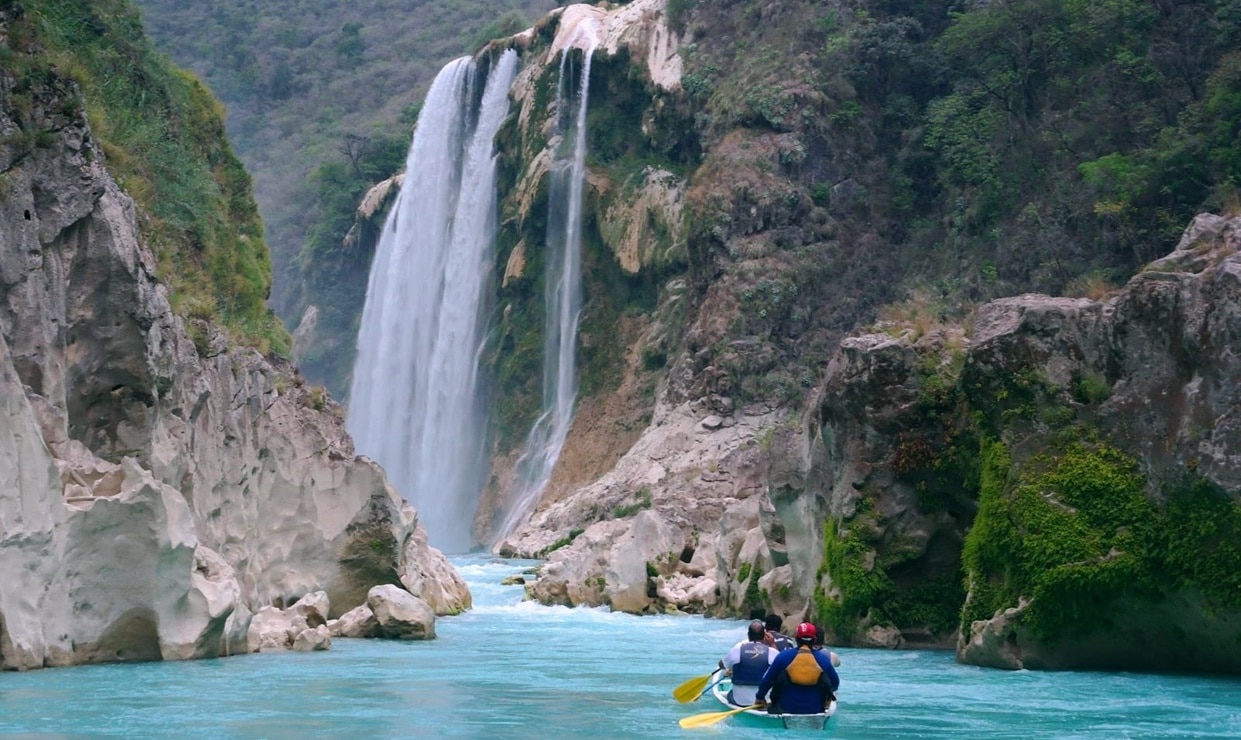 Cascada de Tamul, por qué se le considera como 'mejor destino de aventura' en SLP