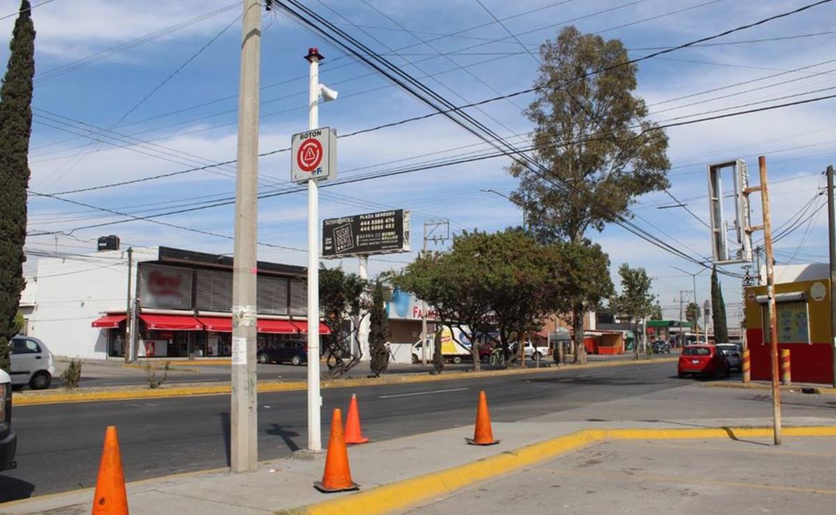Blindan zonas universitarias de SLP con 15 botones de pánico; estas son sus ubicaciones 