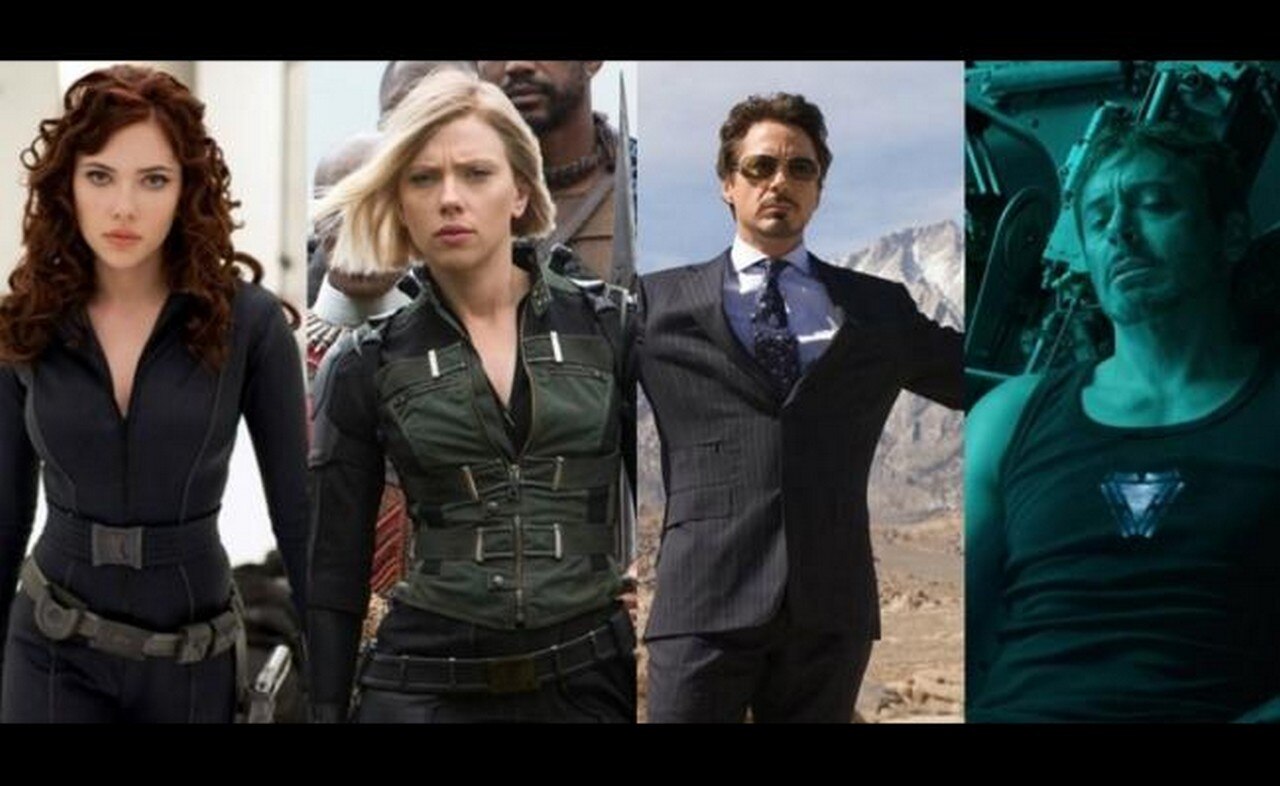 Los Vengadores se suman al 10 year challenge