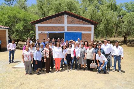 Inauguran Centro de Capacitación y Autoproducción de Alimentos