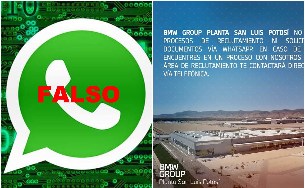 ¡Cuidado! BMW alerta por falsos procesos de reclutamiento vía WhatsApp