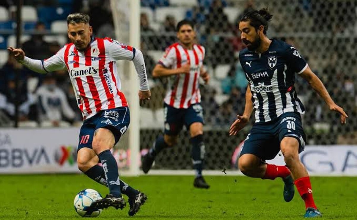Atlético San Luis y Monterrey se enfrentarán en la semifinal del Apertura 2024 de la Liga MX. Foto: Especial