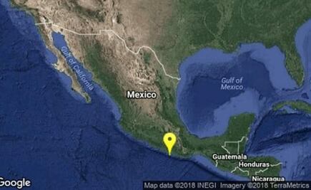 Reportan sismo de 5 grados en Pinotepa Nacional, Oaxaca