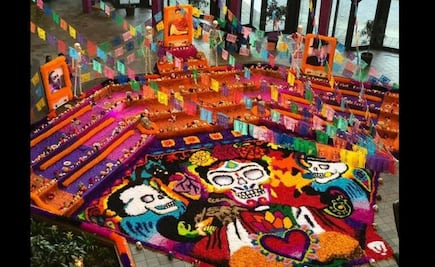 Frida Kahlo es recordada en Quebec con una ofrenda del Día de Muertos
