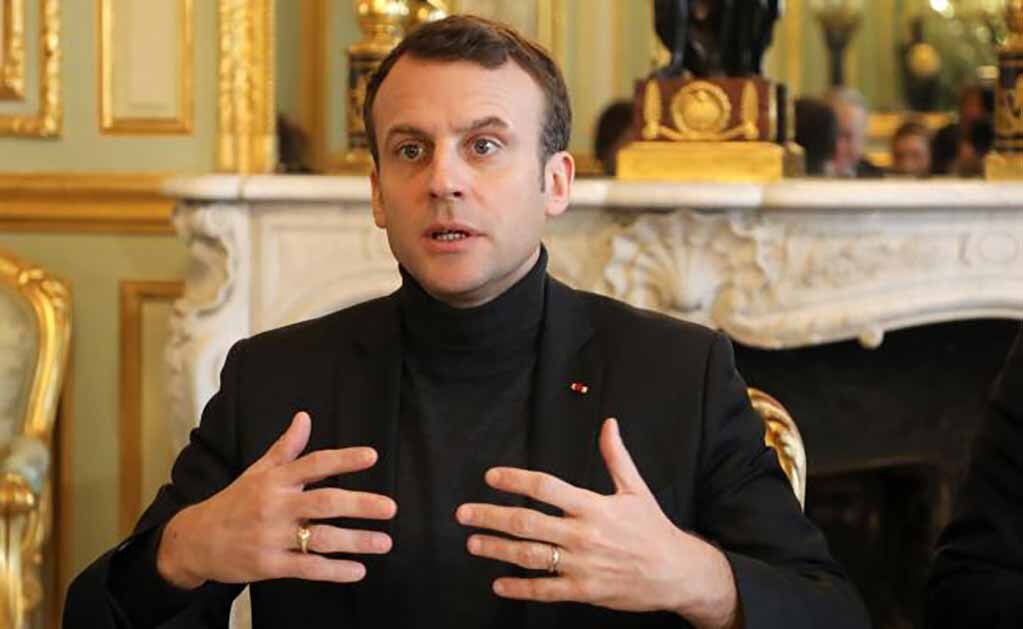 Macron: Francia "atacará" si hay pruebas del uso de armas químicas en Siria