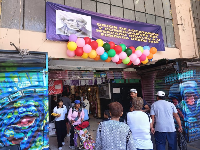Mercado Hidalgo en SLp. Foto: Jazmín Ramírez.