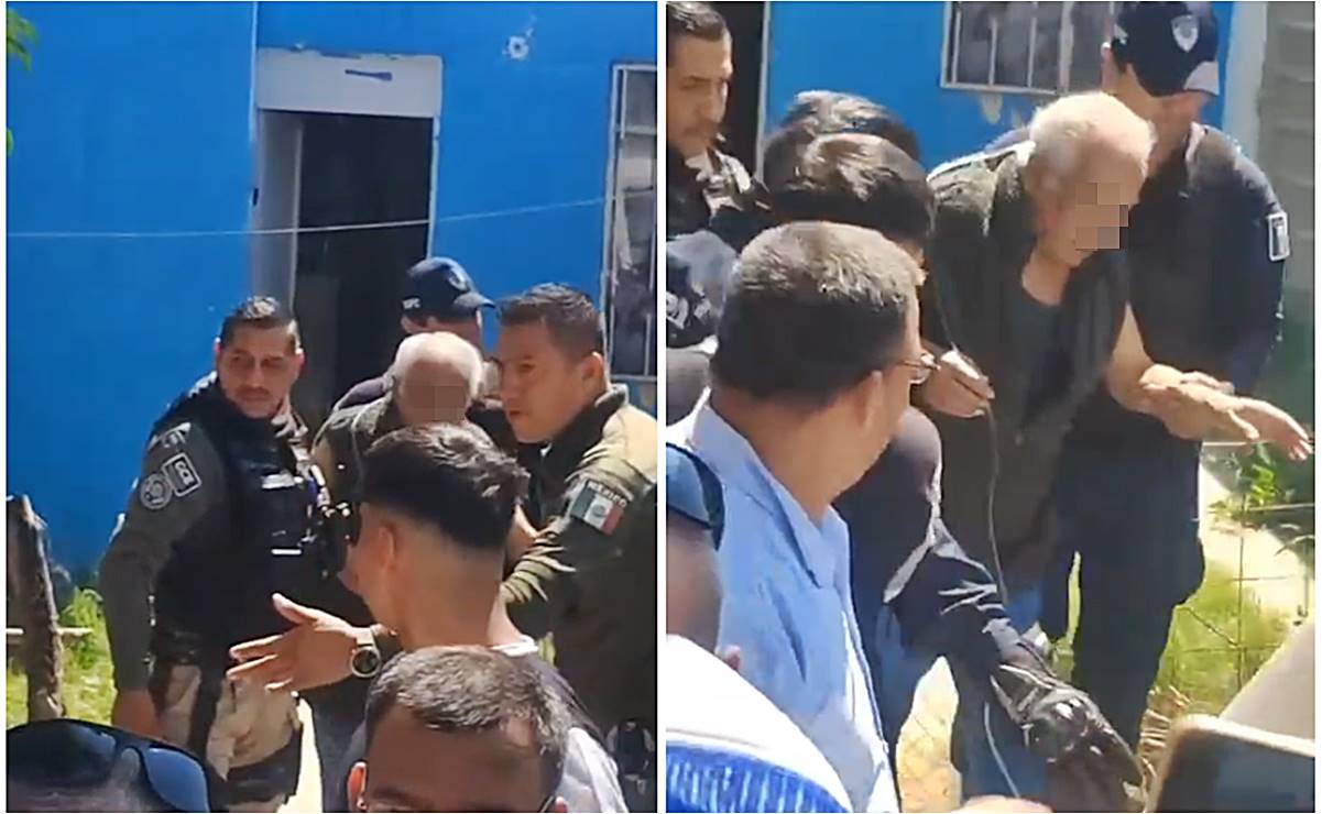 VIDEO: Guardia Civil evita linchamiento de presunto secuestrador de una menor en la capital de SLP