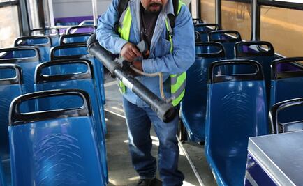 Acuerdan iniciar sanitización de transporte público en capital de SLP este martes