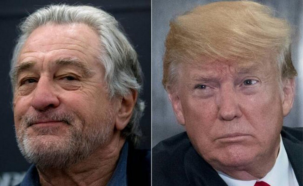 Donald Trump le responde a Robert de Niro. Foto: AFP