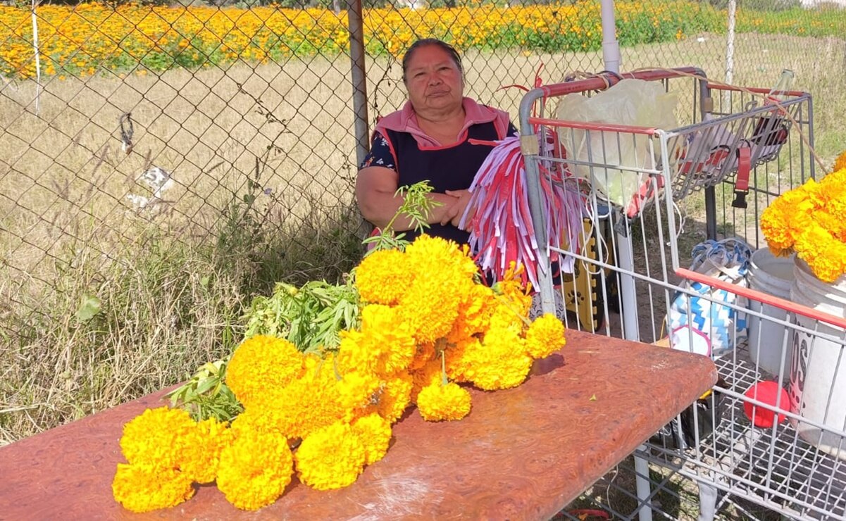 Doña Luz se dedica al comercio desde niña