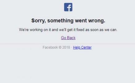  Se cae Facebook a nivel mundial