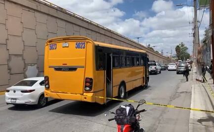 Automovilista lesiona a pasajeros y a conductor de transporte público por pleito de tránsito en SLP 