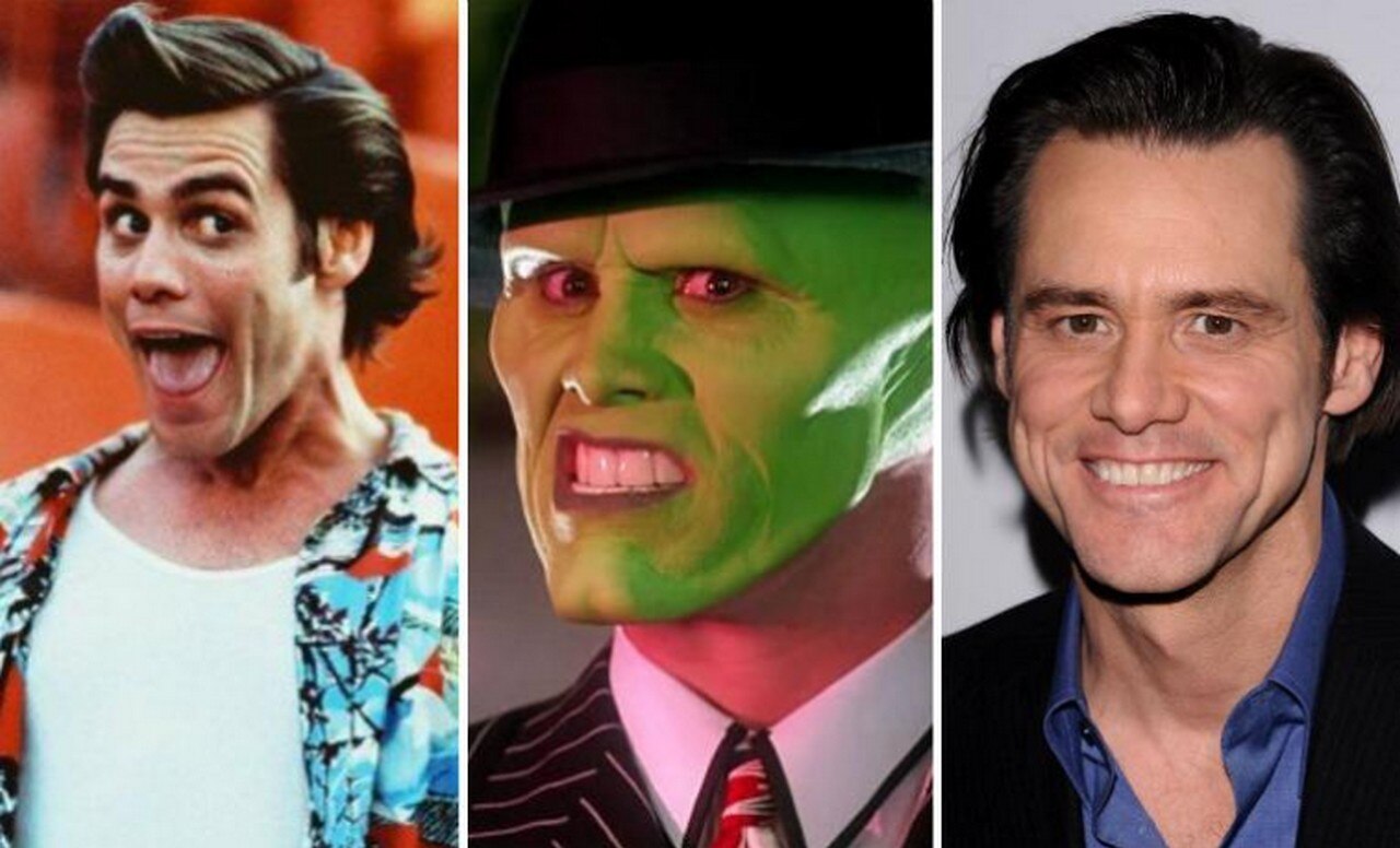 Los rostros de Jim Carrey en 10 de sus cintas “clásicas”