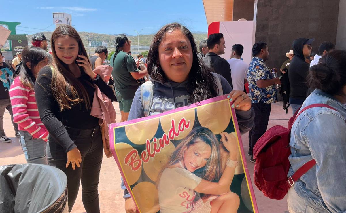 Belinda desata pasión de sus fans; largas filas, regalos personalizados y amor incondicional en la Fenapo 2025