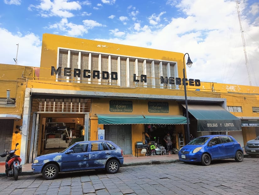 Mercado La Merced en SLP. Foto: Jazmín Ramírez.