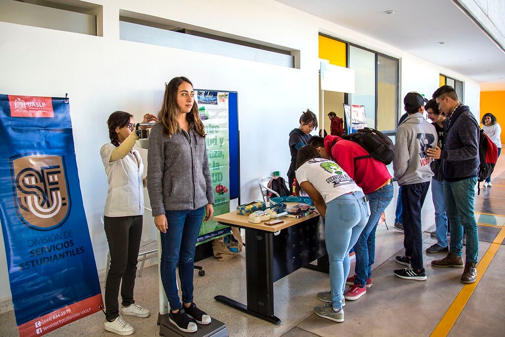 Difunde UASLP buenas prácticas de salud 