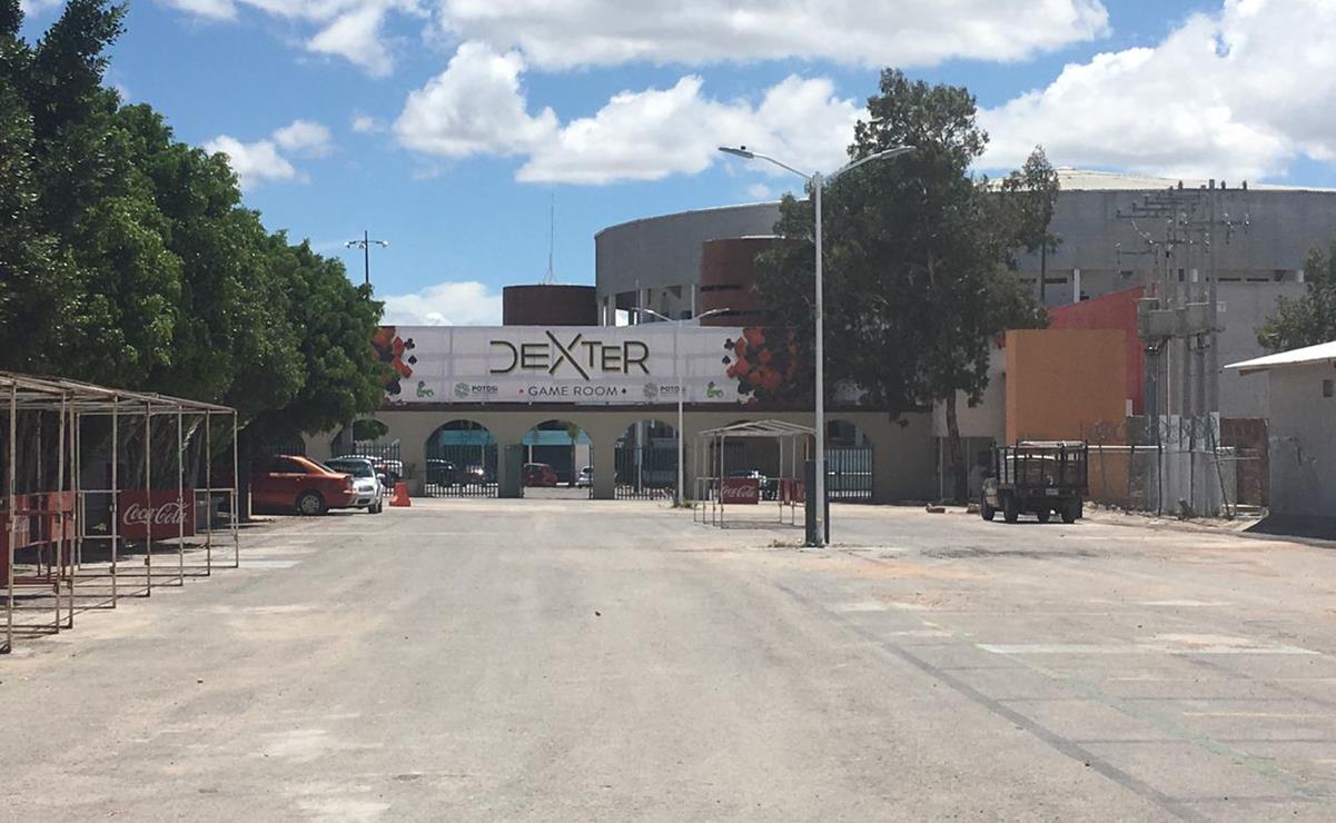Adiós plaza del mariachi en la Fenapo 2022, ahora habrá casino. Foto: Nancy Lizet Hernández