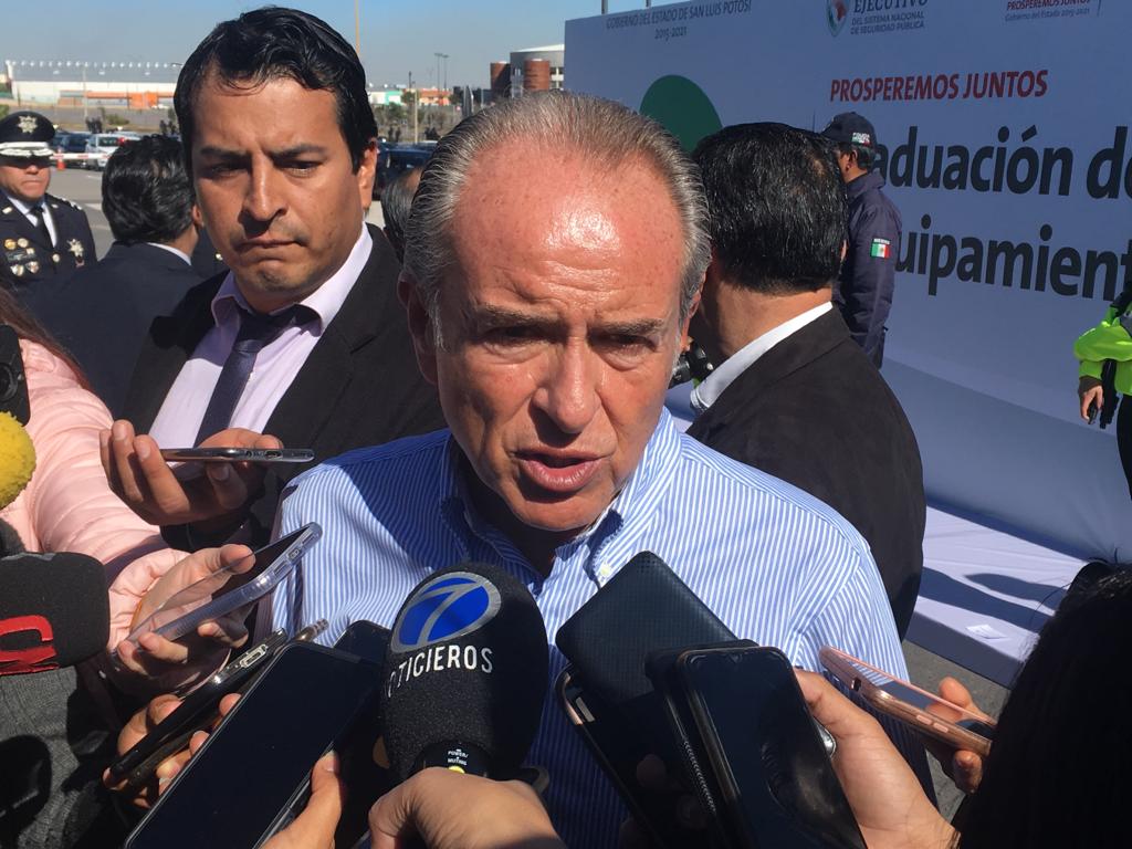 “Seguiré solicitando más recursos a la federación en materia de seguridad”: JMCL