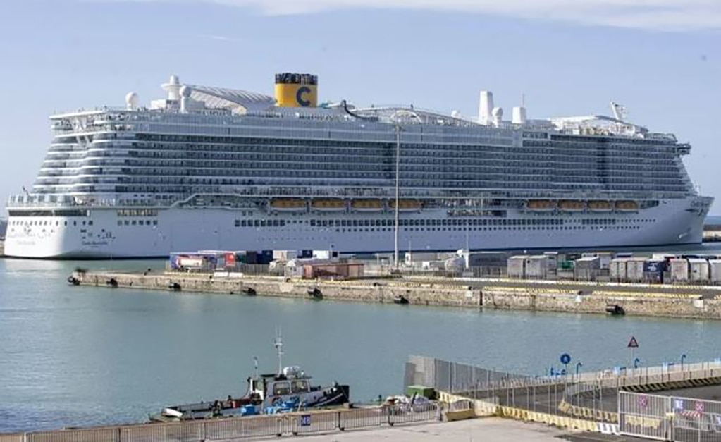 Crucero con siete mil personas, bloqueado cerca de Roma por casos sospechosos de coronavirus