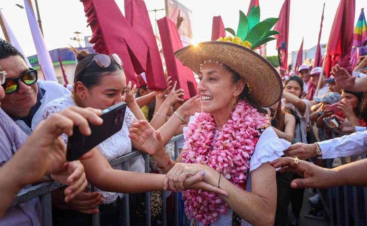 Sheinbaum pide que INE "sea verdaderamente una representación del pueblo" el próximo 2 de junio