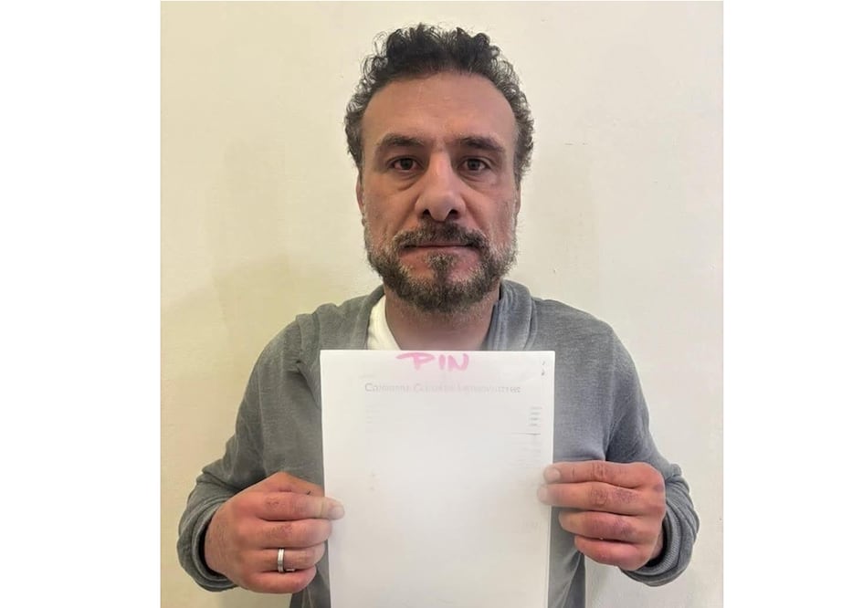 Alberto del Río sale en libertad. Foto: Especial