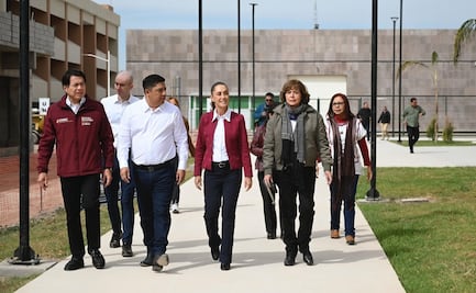 Sheinbaum anuncia la beca Gertrudis Bocanegra para estudiantes de la Universidad Rosario Castellanos en SLP