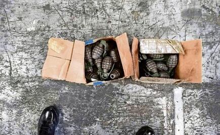 Se prende alerta por envío de granadas de fragmentación