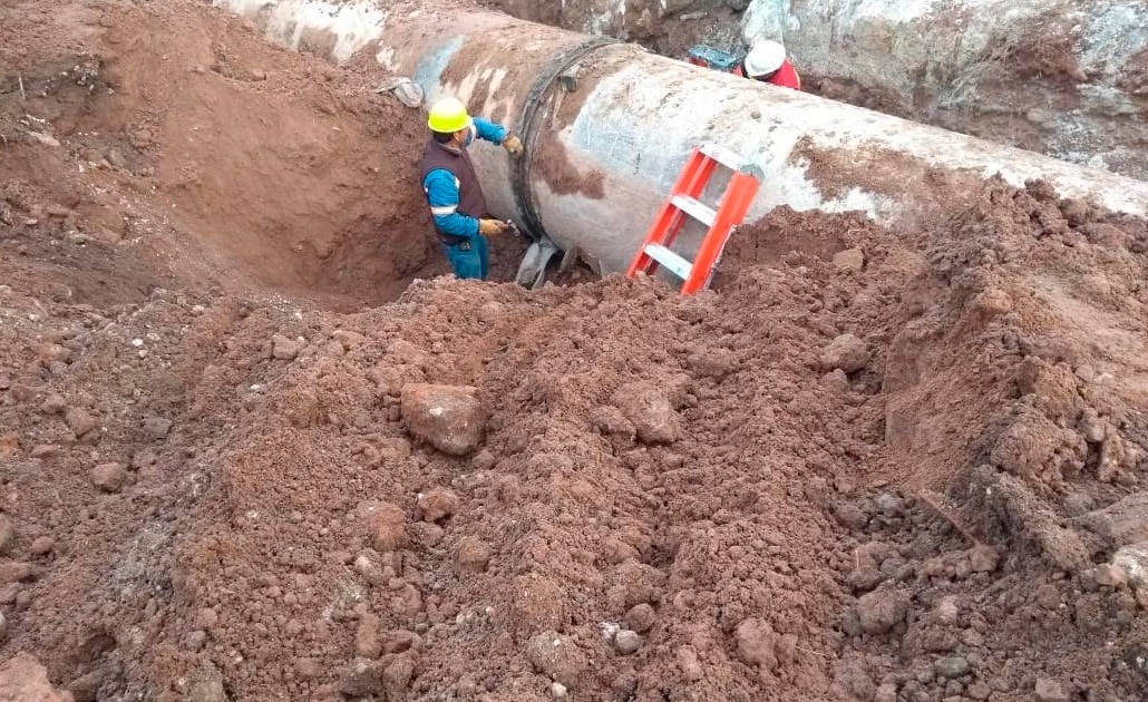 Nueva falla en “El Realito” vuelve a dejar sin agua a 30 colonias