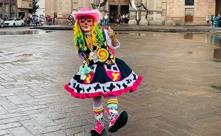 "Naribolita", la payasita potosina con el don de hacer reír a chicos y grandes  