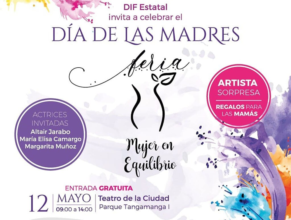 En el marco del Día de la Madre realizarán la Feria Mujer en Equilibrio