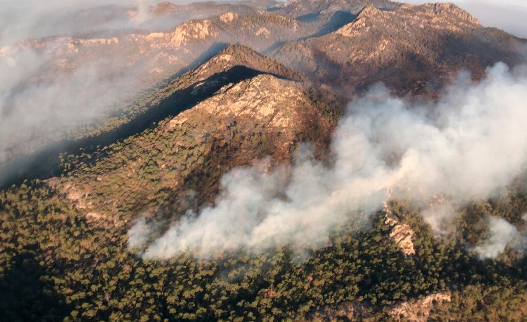 Activos seis incendios en la entidad potosina