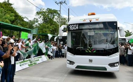 Arranca nuevo sistema RedMetro Riviera Huasteca; gobernador de SLP anuncia que servicio será gratuito